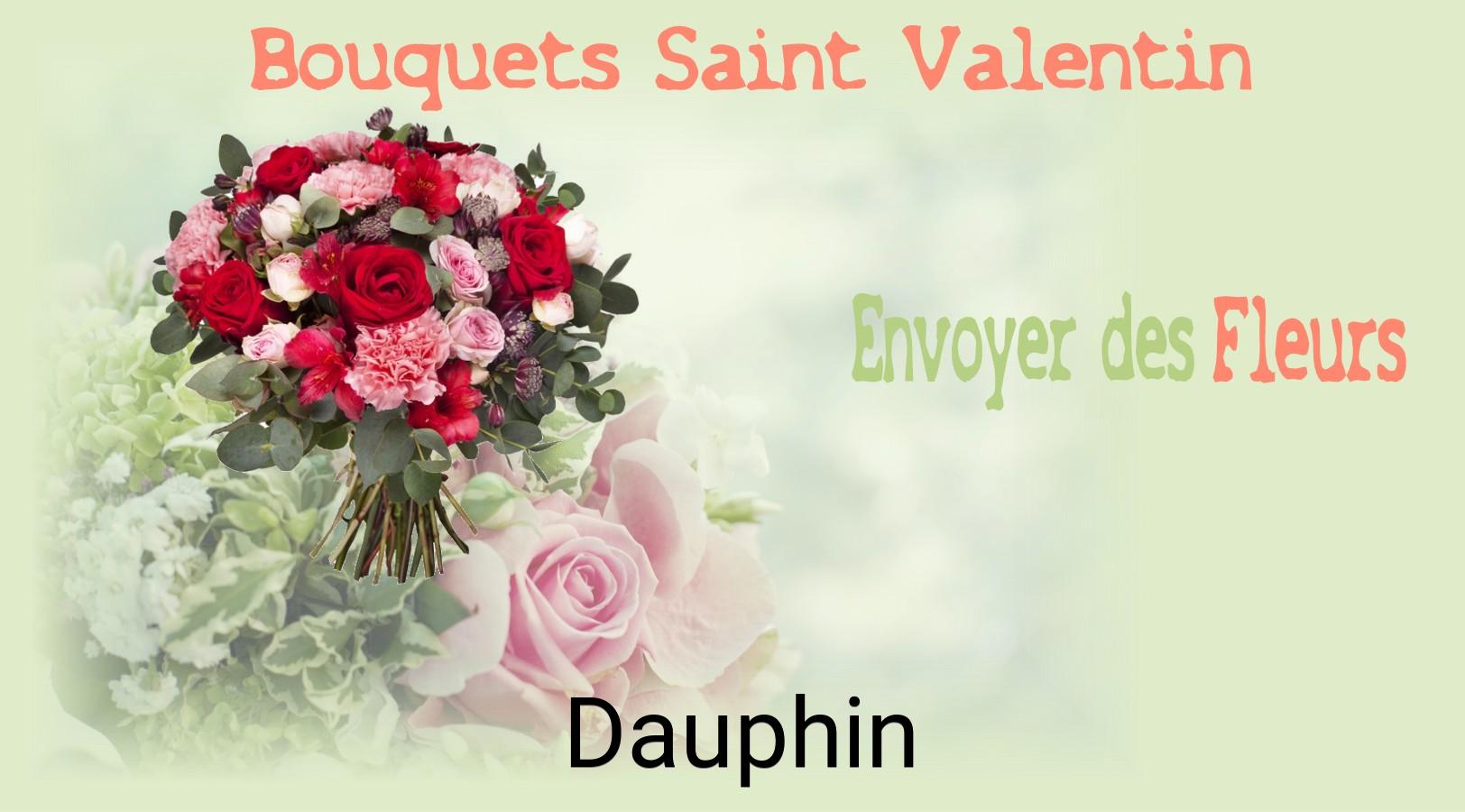 Roses de Saint-Valentin livrées à Dauphin